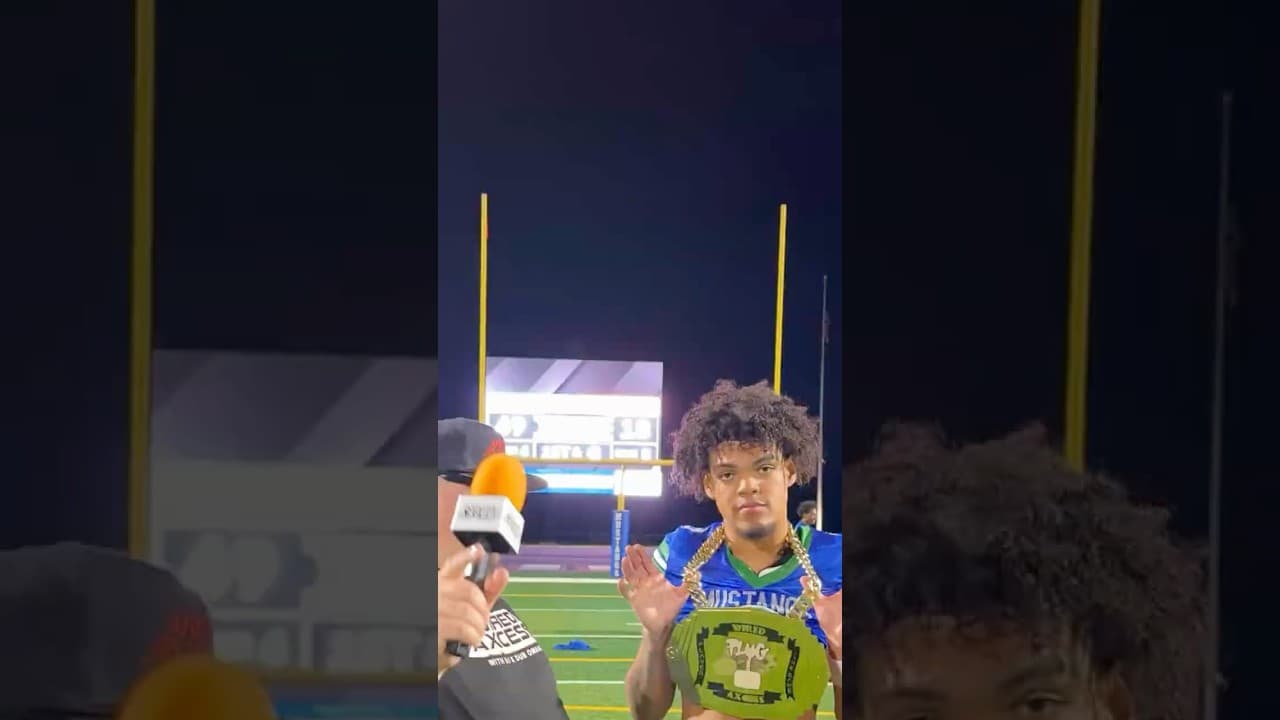 Husker Commit Tory Pittman III GOES OFF 👀🌽 | 180 YDS + 77-YD TD Post Game Interview