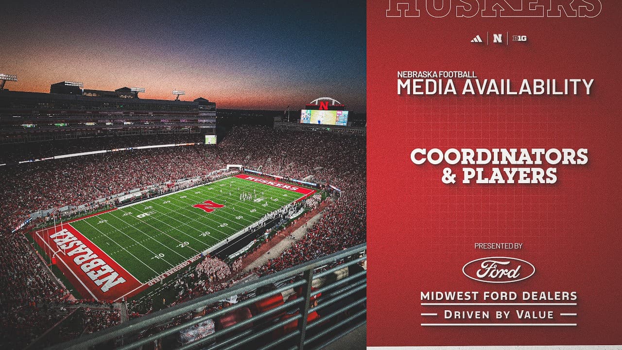 Nebraska Football Week 5 Media Availability | September 29, 2026
