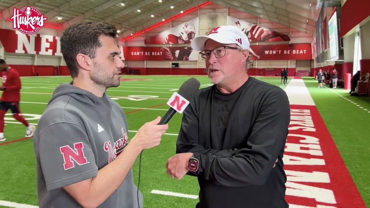 Nebraska Football Fall Camp Day Two Recap | OC Dana Holgorsen