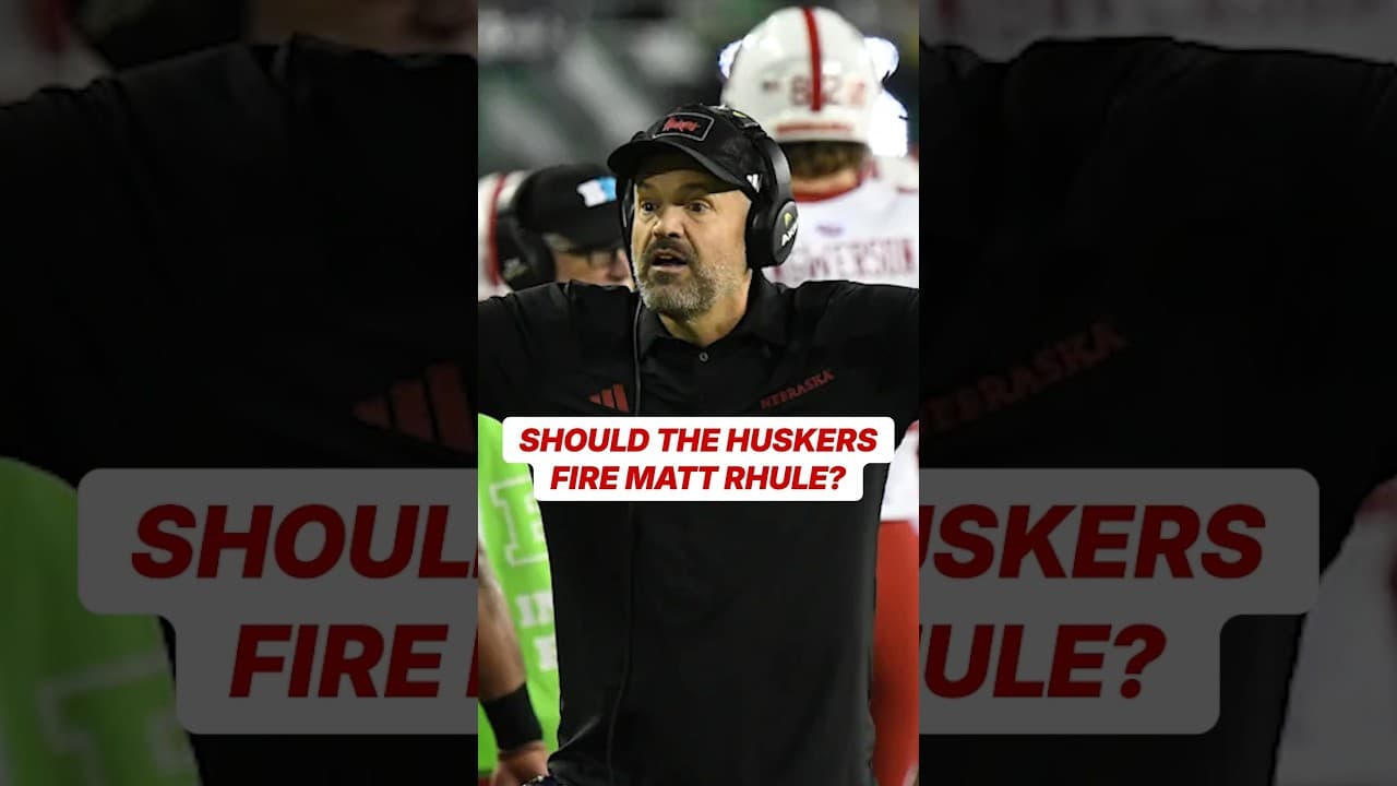 The Matt Rhule "Fire Him" Talk Needs to Stop 🛑