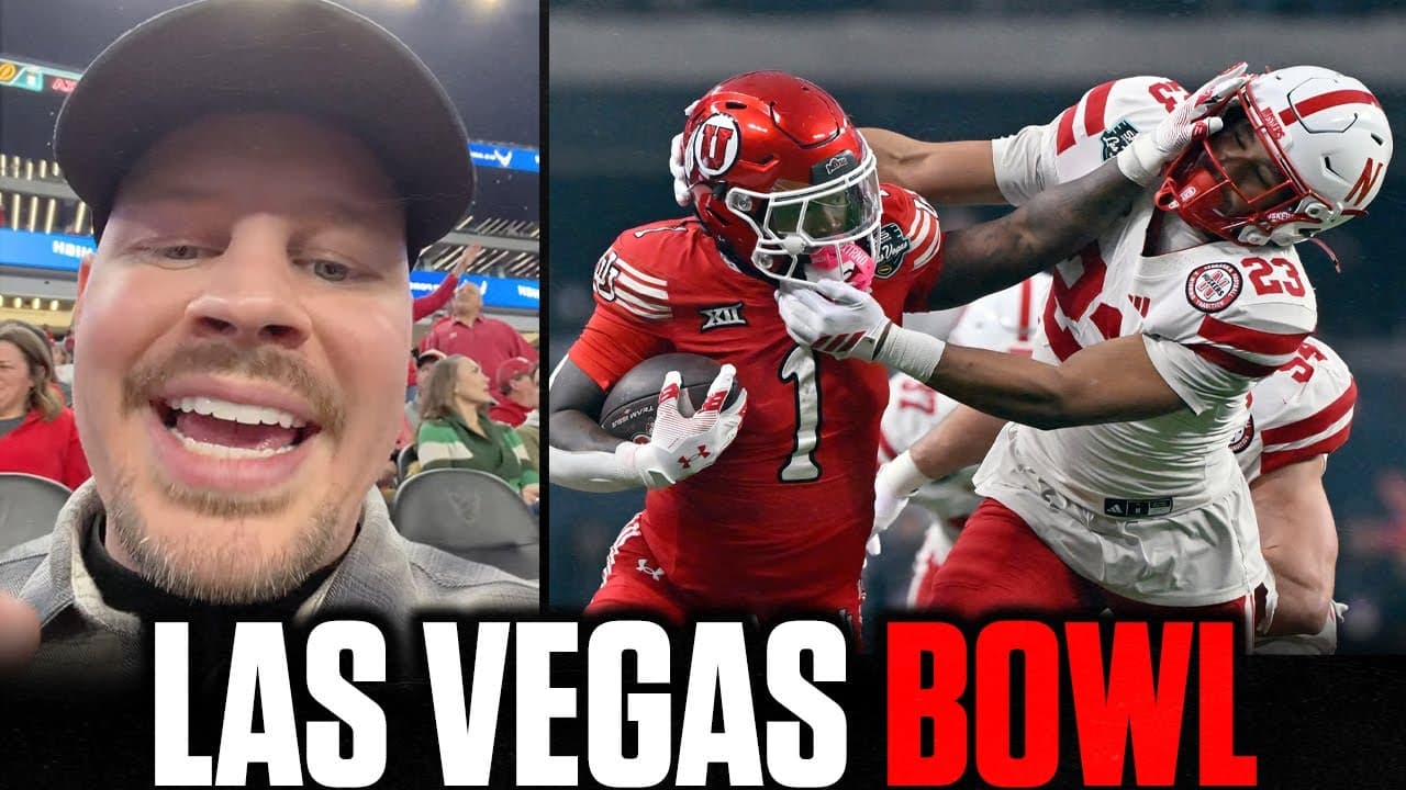 REACTING TO UTAH SMOKING NEBRASKA IN THE LAS VEGAS BOWL