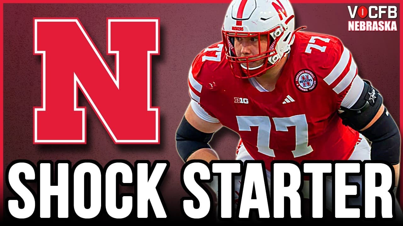 Nebraska OL Surprise Starter Emerges