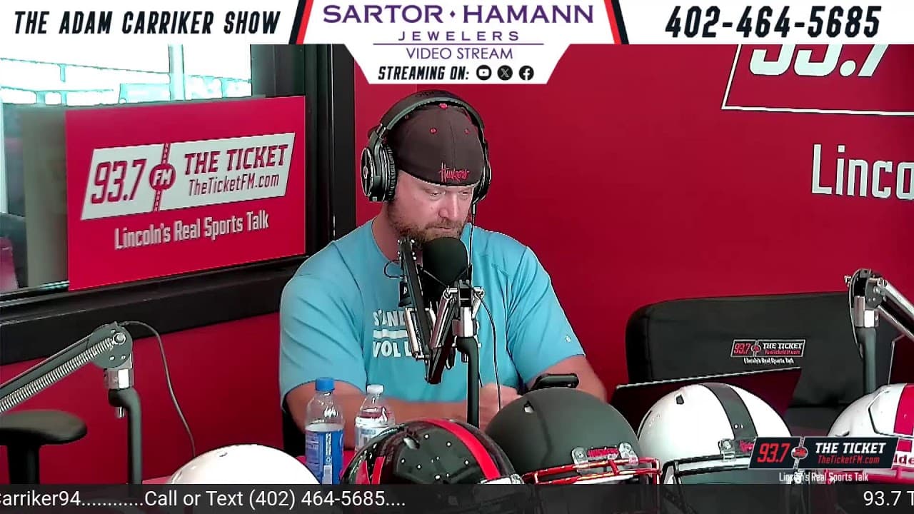 IS NEBRASKA'S SELLOUT STREAK OVER? | The Adam Carriker Show (8/20)