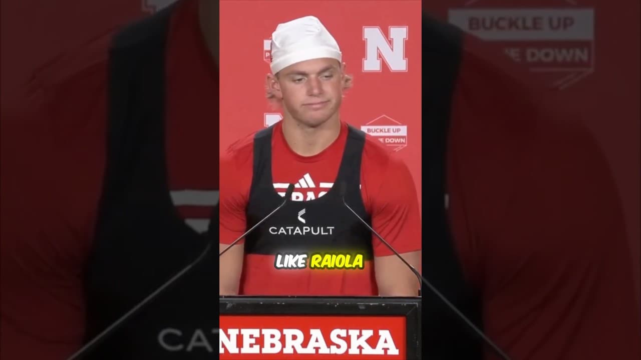 Anthony Colandrea Changes EVERYTHING For Nebraska! #nebraska #huskers #nebraskafootball