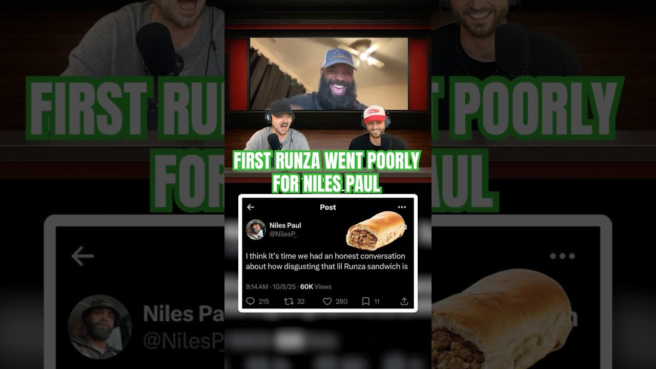 Runza did NOT live up to the hype for Niles Paul #huskers #nebraska #runza #fastfood