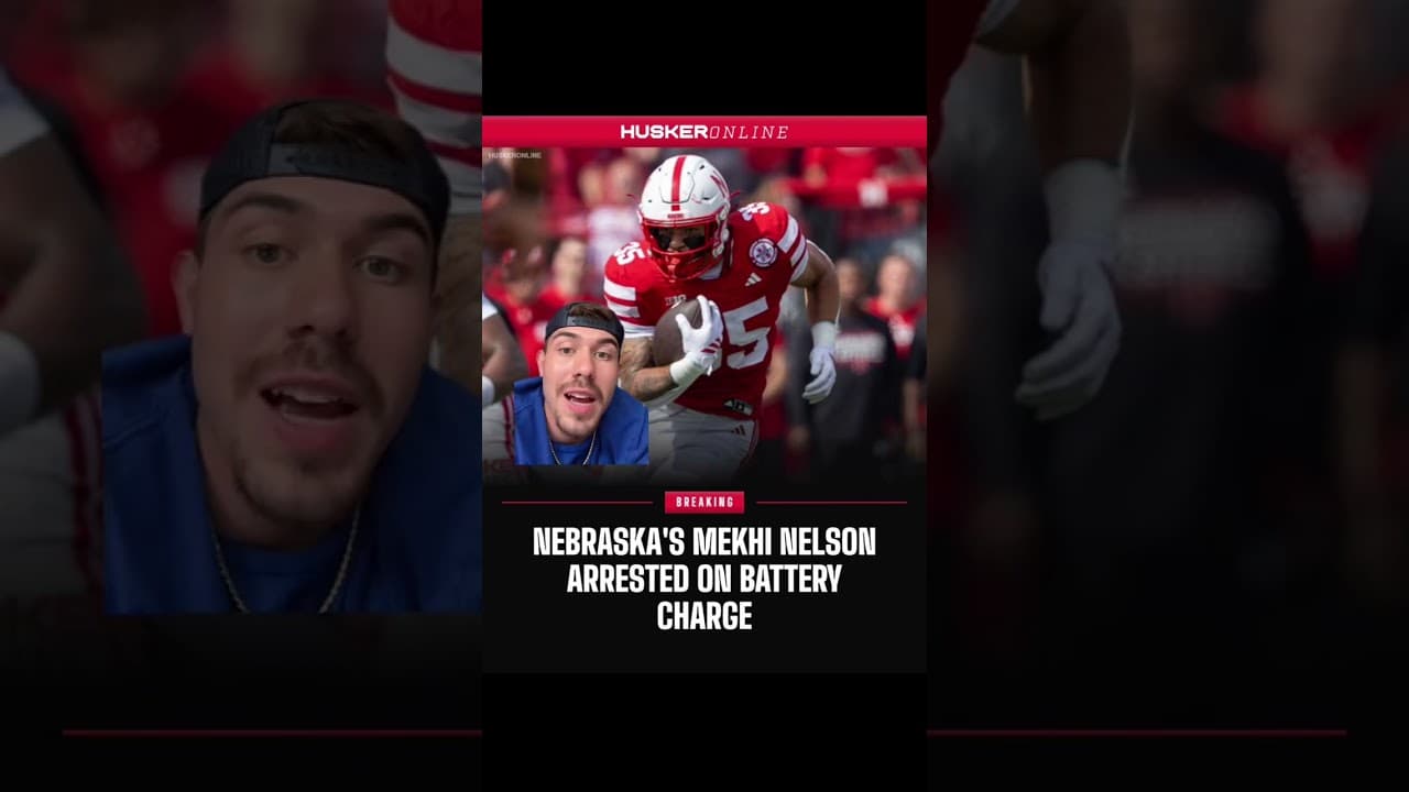 Nebraska RB Mekhi Nelson arrested | GBR