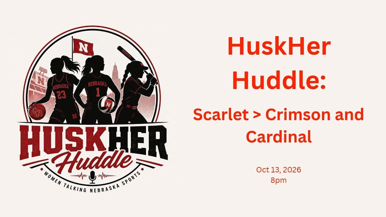 HuskHer Huddle: Scarlet  (Greater Than Sign) Crimson and Cardinal