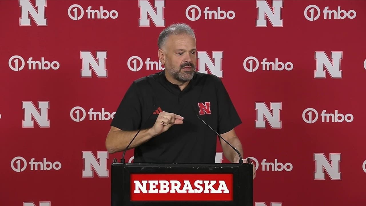Nebraska Football Bye Week Media Availability | October 19, 2026