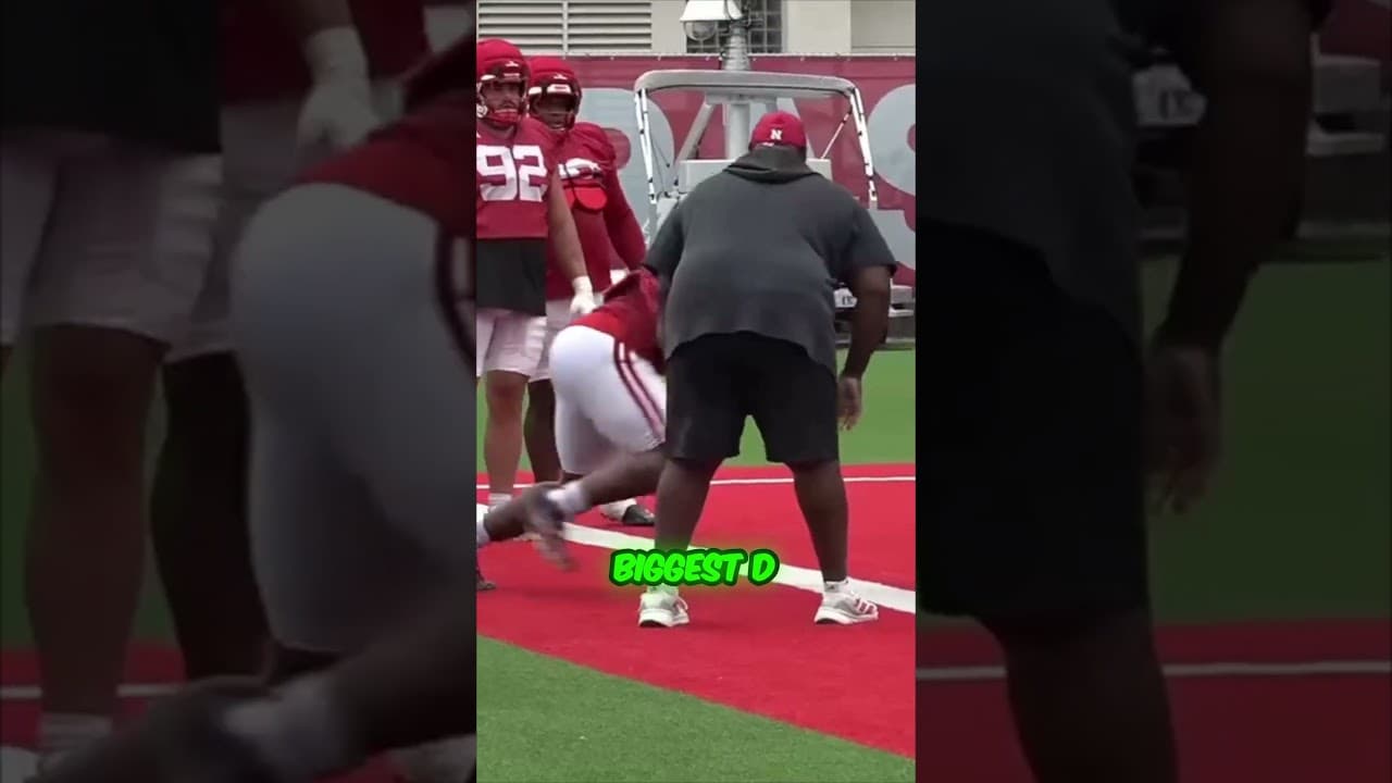Is Nebraska's D Line Ready for Big Ten Smash Mouth Football? #huskers #nebraska #nebraskafootball