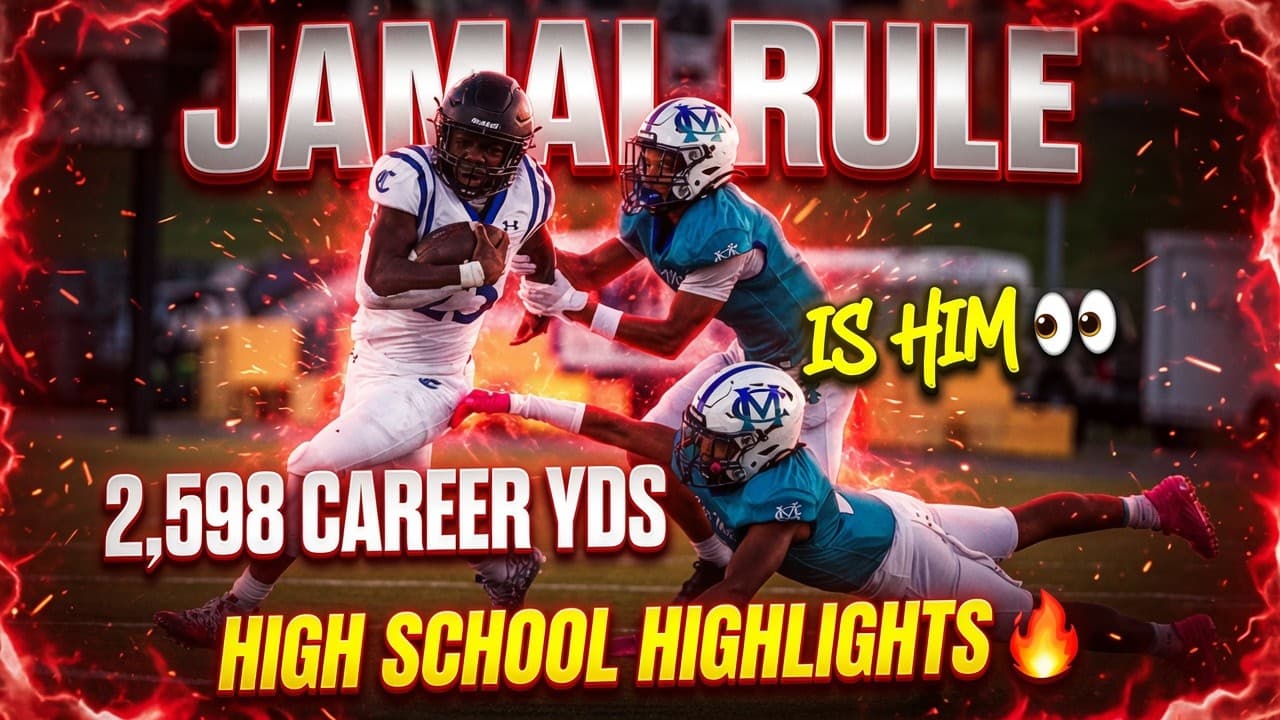 Nebraska's NEXT BREAKOUT RB? Jamal Rule Film!