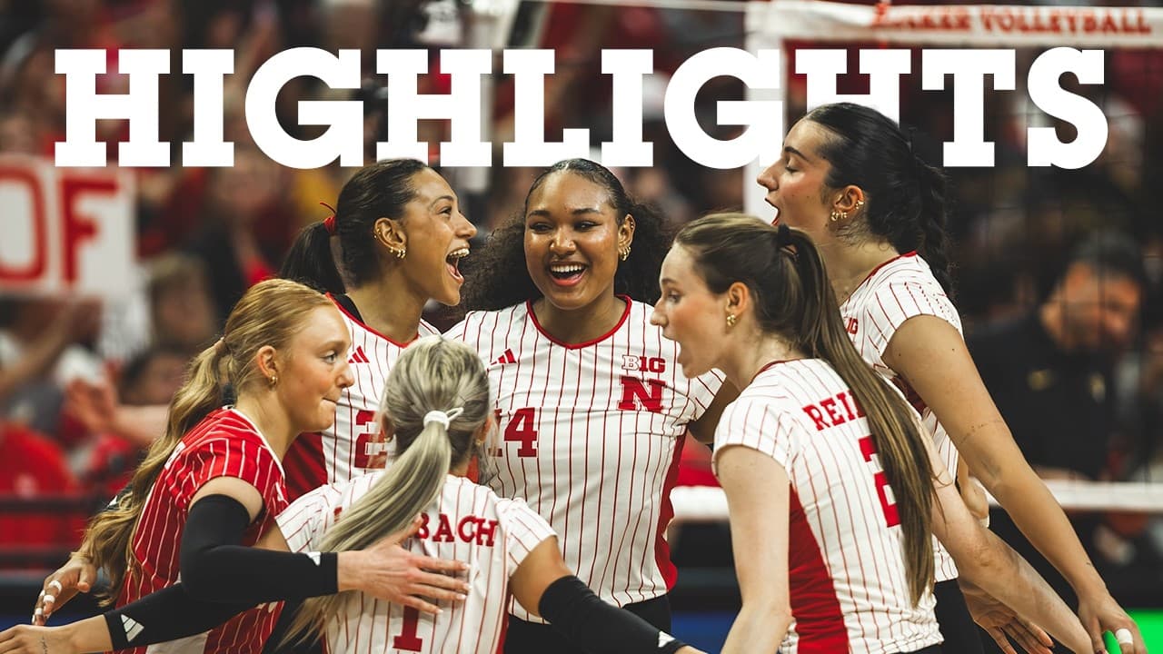 Huskers roar past Tigers to close out non-con | Nebraska Volleyball Highlights