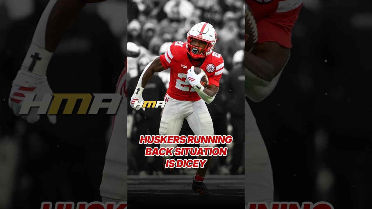 Is Nebraska's running back room in serious trouble?