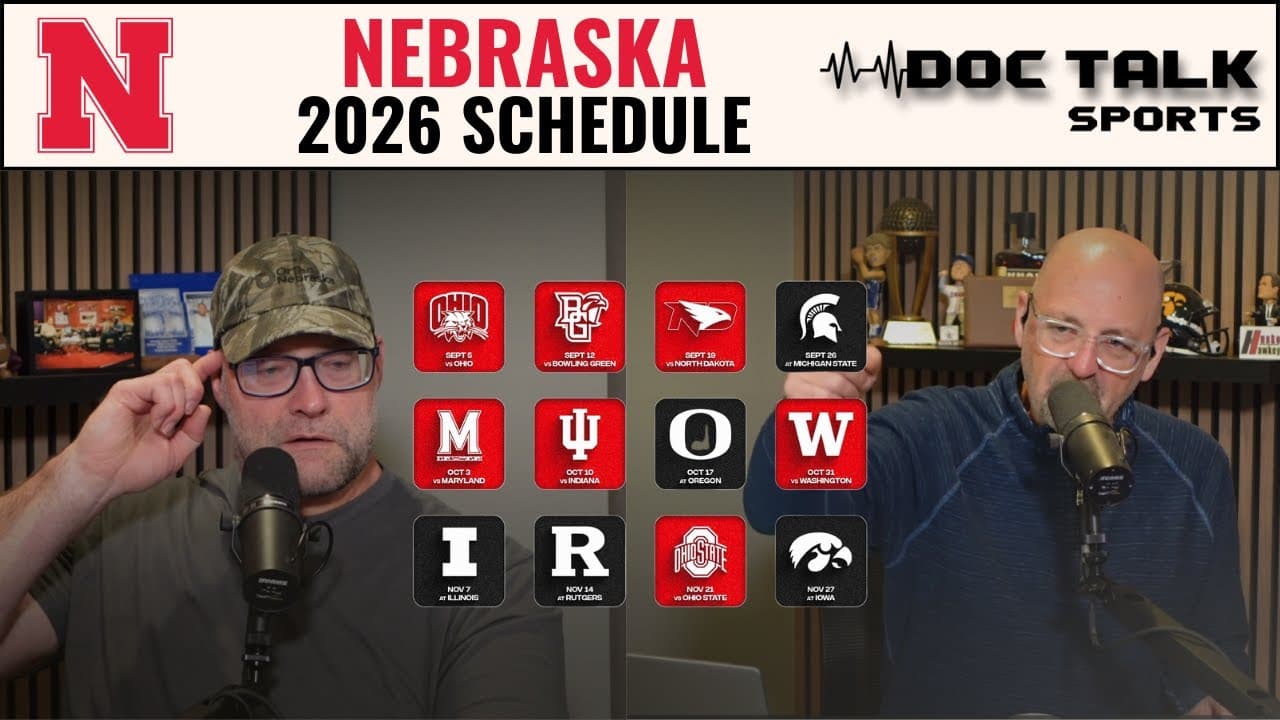 Husker Doc Talk Podcast : Nebraska's 2026 Schedule
