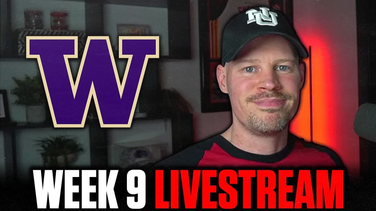 FINAL THOUGHTS ON WASHINGTON @ NEBRASKA & BIG TEN WEEK 9 PREDICTIONS