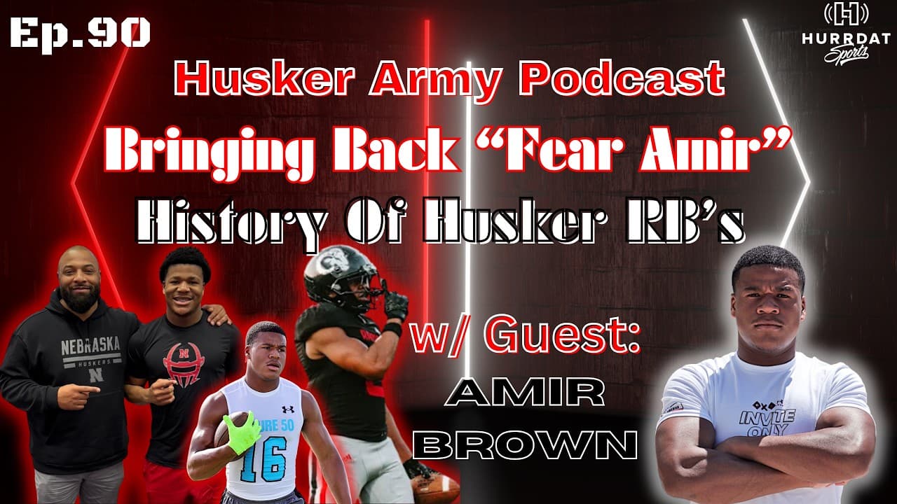 Fear a New Amir? Latest Husker RB Recruit Joins the Show!