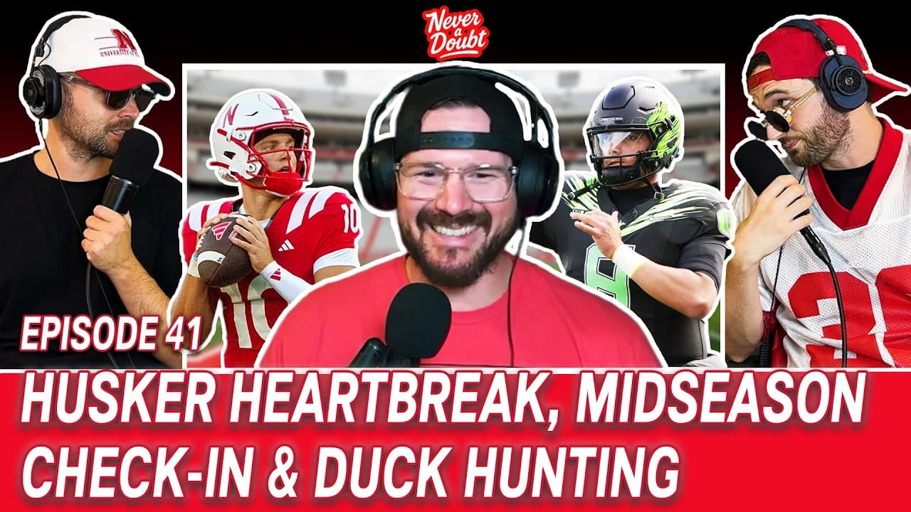 Ep. 41: JEREMIAH SIRLES joins to talk Husker Heartbreak,  Preseason Prediction & Oregon After Dark