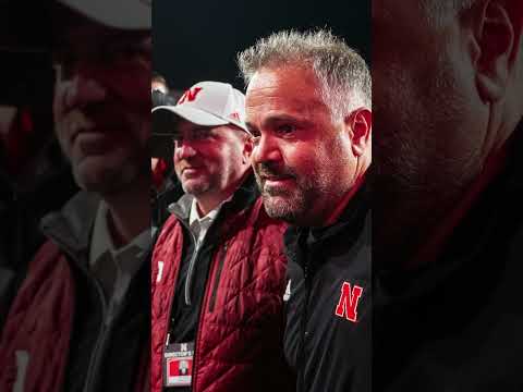 Does Matt Rhule know Something We Don't About Ahmad Hudson? 👀 #huskers #gbr
