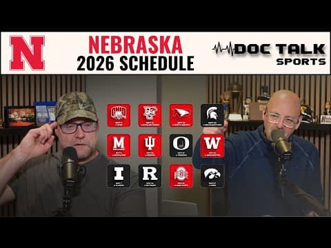 Husker Doc Talk Podcast : Nebraska's 2026 Schedule
