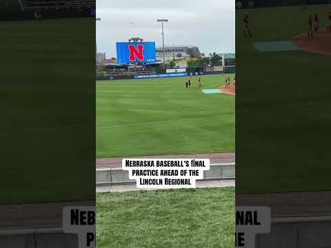Nebraska Baseball’s Final Practice ahead of the Lincoln Regional | GBR