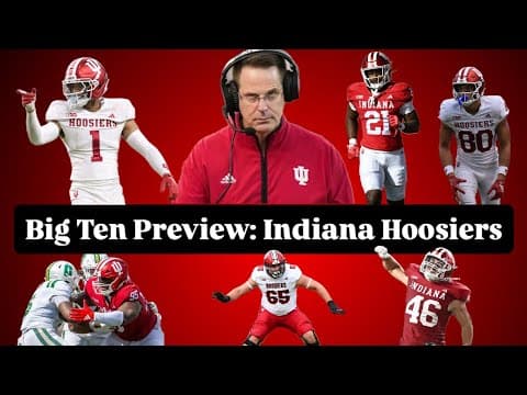 Big Ten Opponent Preview: Indiana Hoosiers
