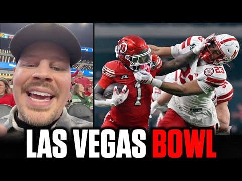 REACTING TO UTAH SMOKING NEBRASKA IN THE LAS VEGAS BOWL