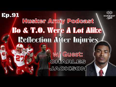From the Gridiron to the Classroom: Charles Jackson's Journey Beyond Football | Husker Army Podcast
