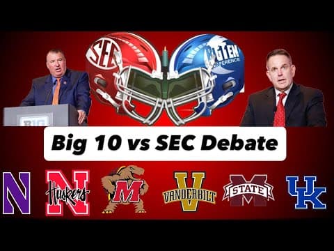 Big Ten vs SEC Debate - Would I prefer Huskers to be in SEC??