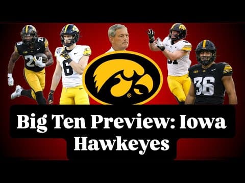 Big Ten Opponent Preview: Iowa Hawkeyes