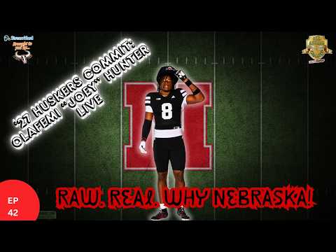Husker Commit Joey Hunter | Why Georgia's Top TE Chose Nebraska | Season 2 Ep. 42