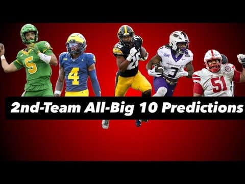 2nd-Team All-Big 10: Offense