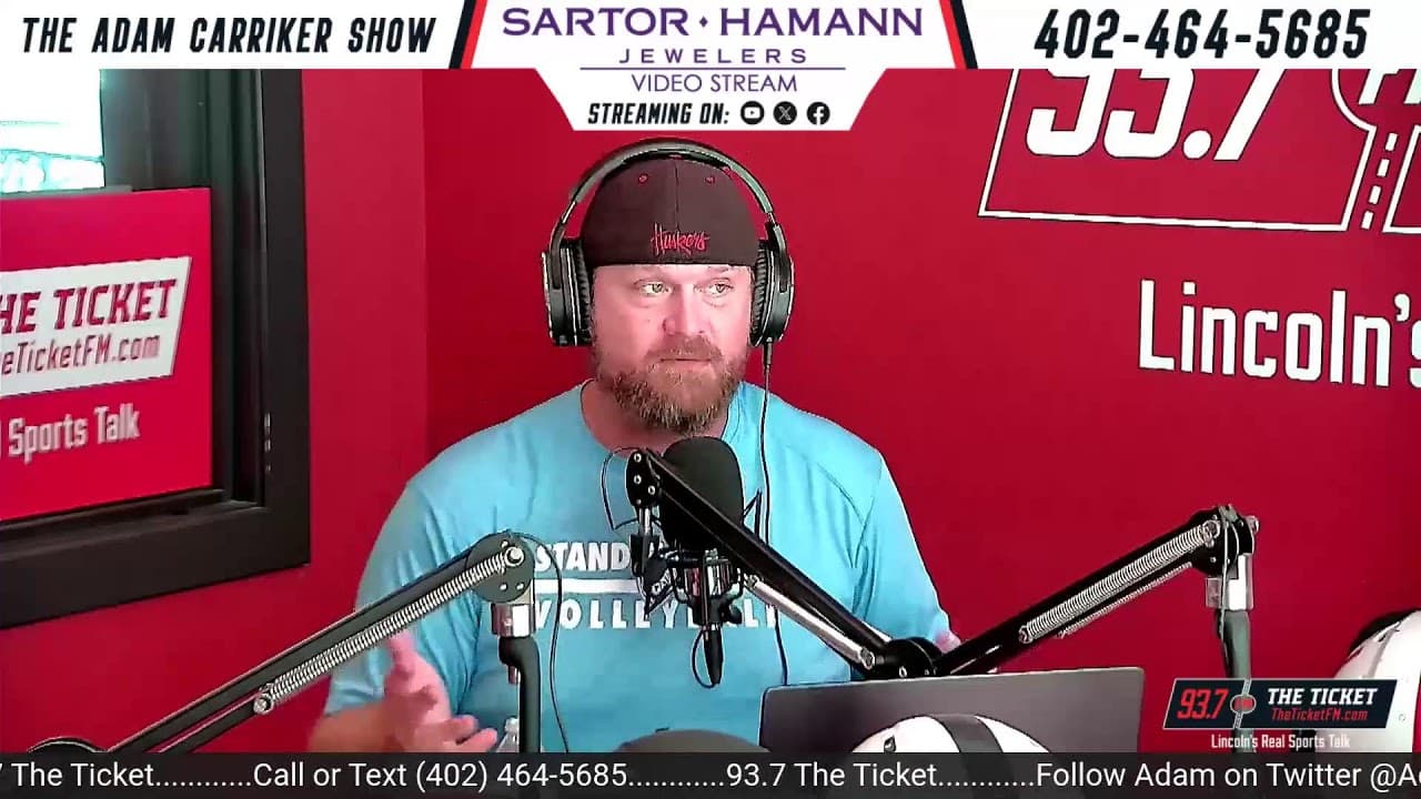MAJOR NEBRASKA FOOTBALL UPDATES |The Adam Carriker Show (8/7)