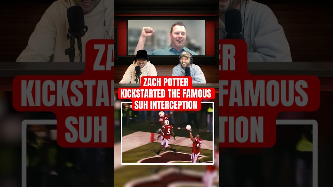 Suh got the glory for the WILD 2008 win over Colorado, but Zach Potter kickstarted it all #huskers
