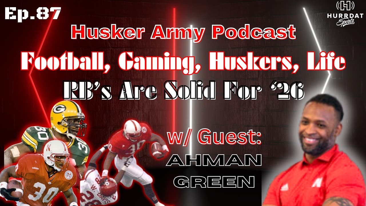 Gridiron & Gaming: A Conversation with Ahman Green | Husker Army