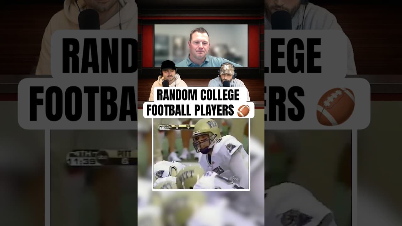 Random College Football Players & Fox Sports Net #collegefootball #throwback #funny