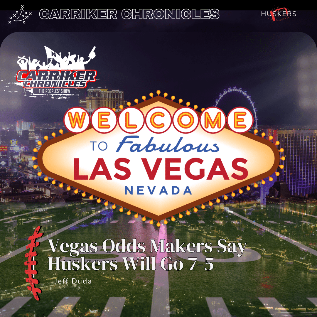 Vegas Odds Makers Say Husker Will Go 7-5