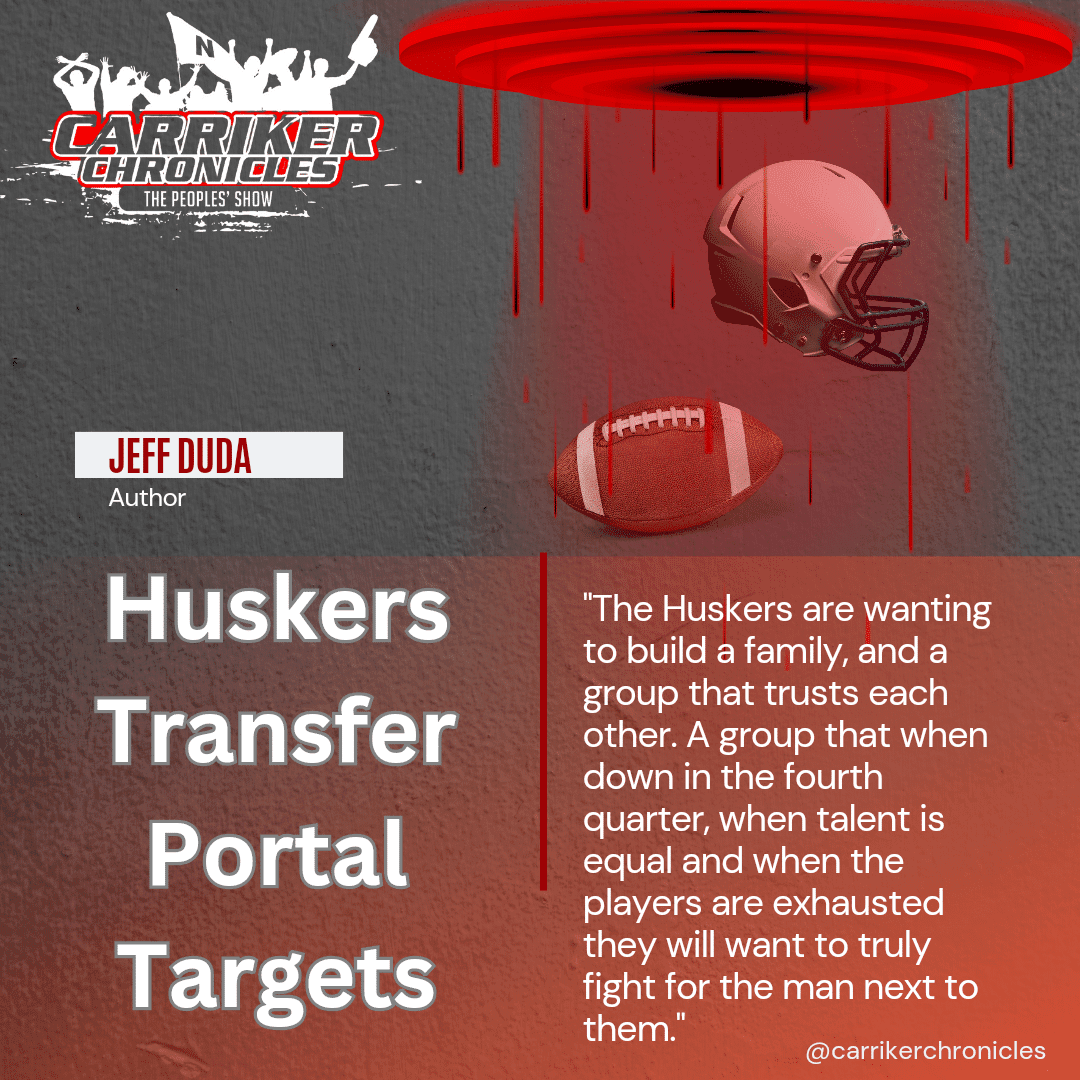 Huskers Tranfer Portal Targets