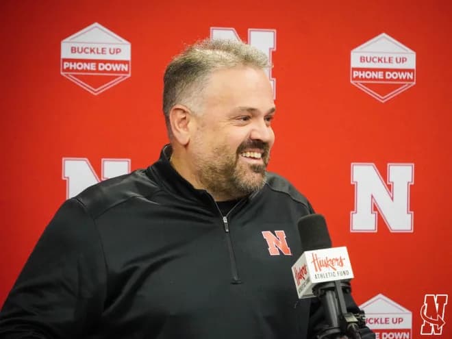 NEBRASKA FOOTBALL FALL PRESS CONFERENCE WITH COACH RHULE