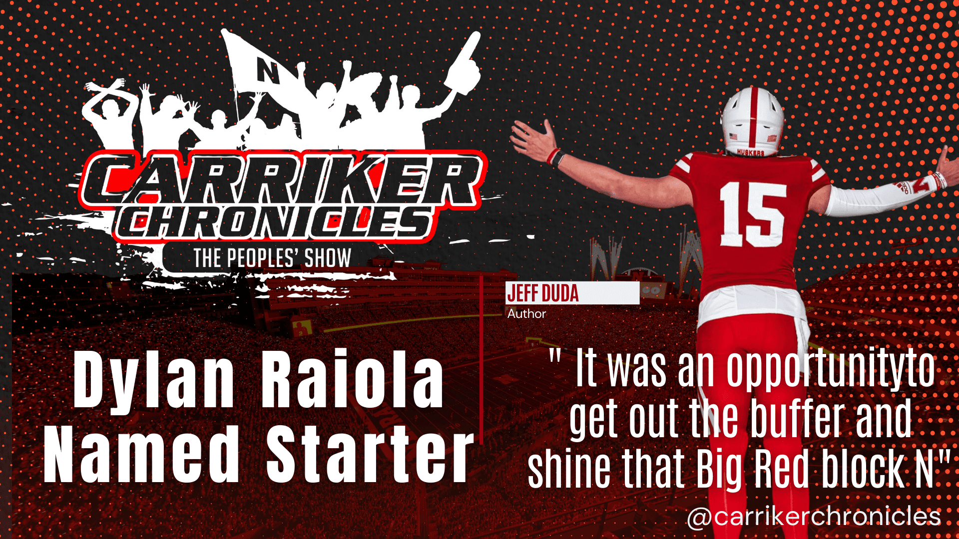 Dylan Raiola Gets Named Starter