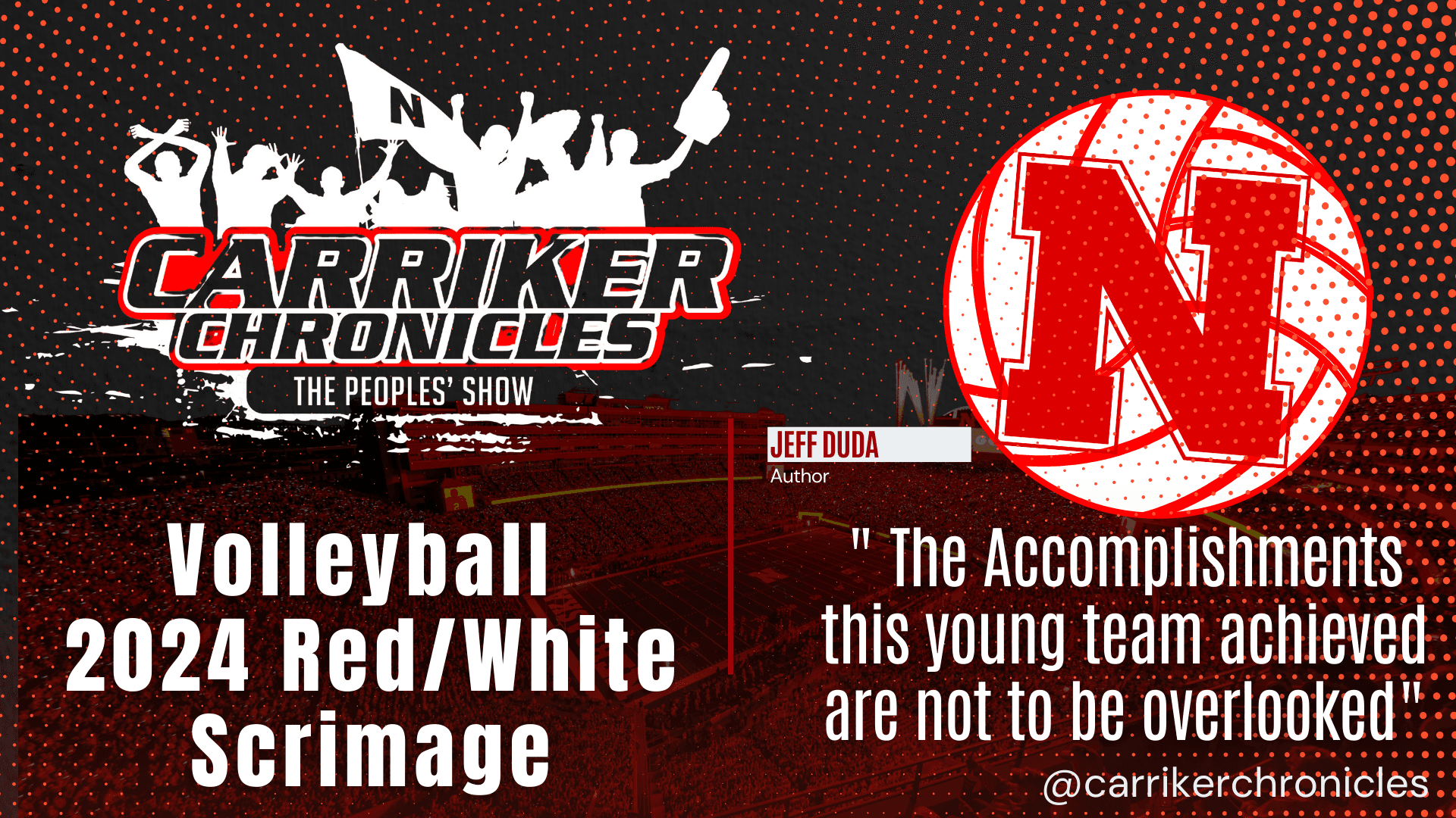 Volleyball 2024 Red/White Scrimage