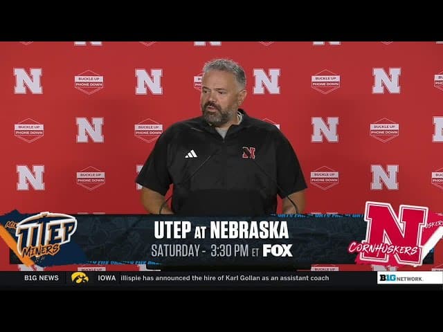 Week 1 Press Conference With Coach Rhule