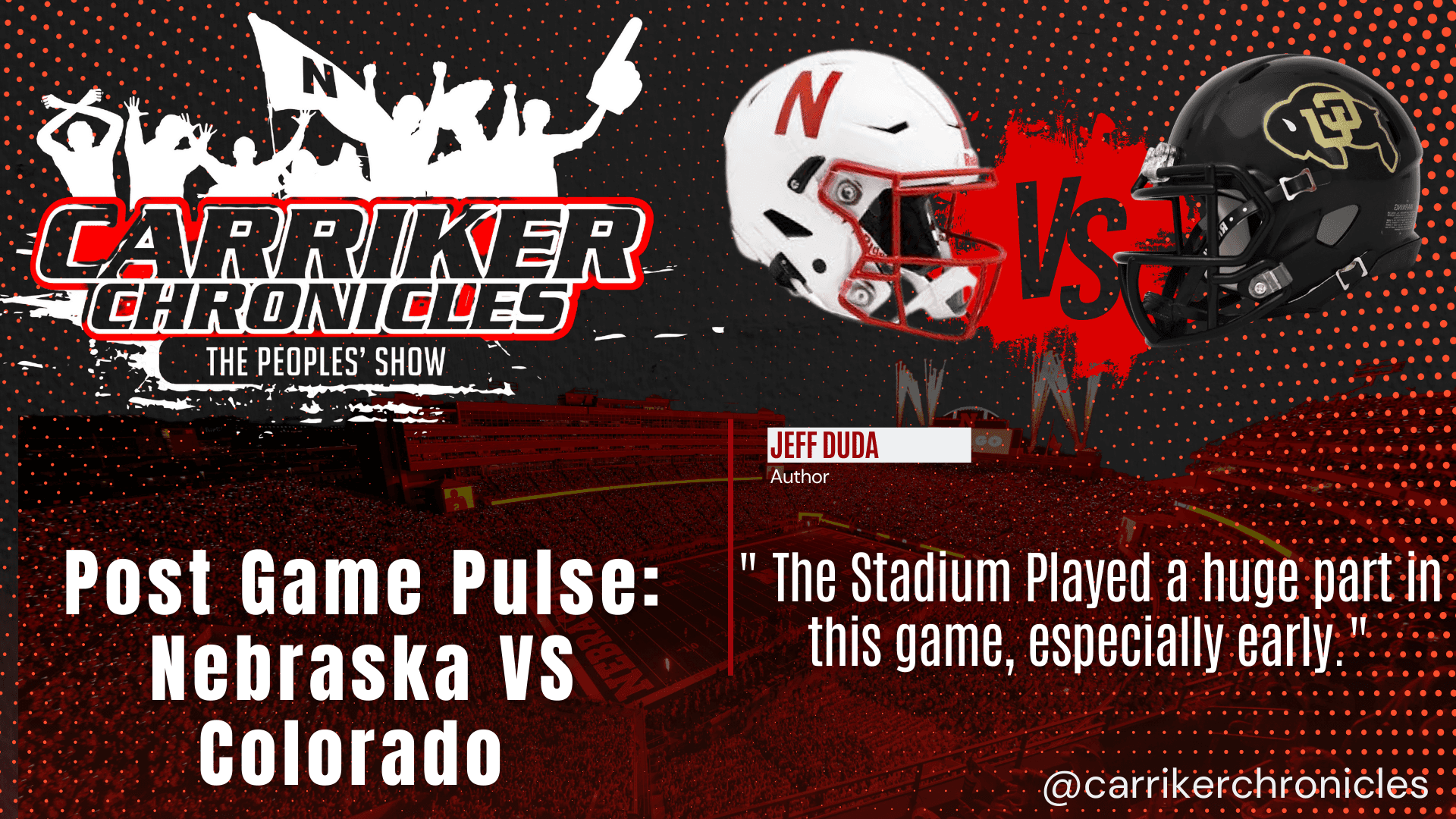 Post Game Pulse: Nebraska VS Colorado