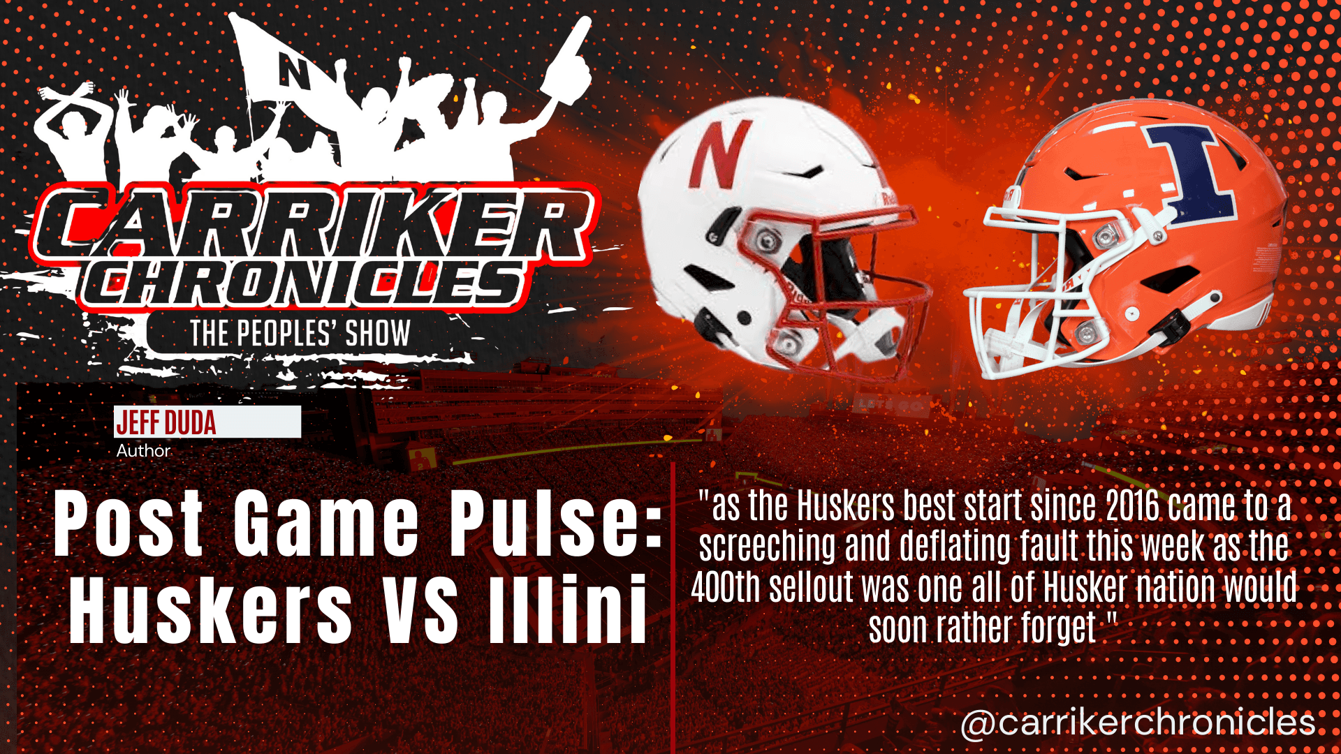 Post Game Pulse: Nebraska VS Illinois