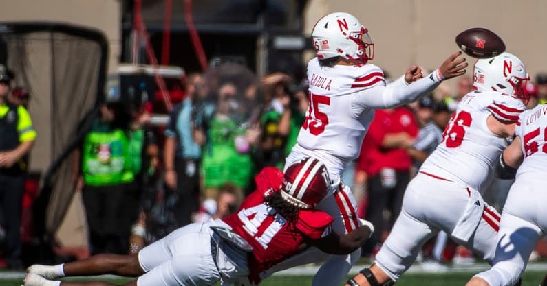 Nebraska Blown Out by Indiana, 56-7