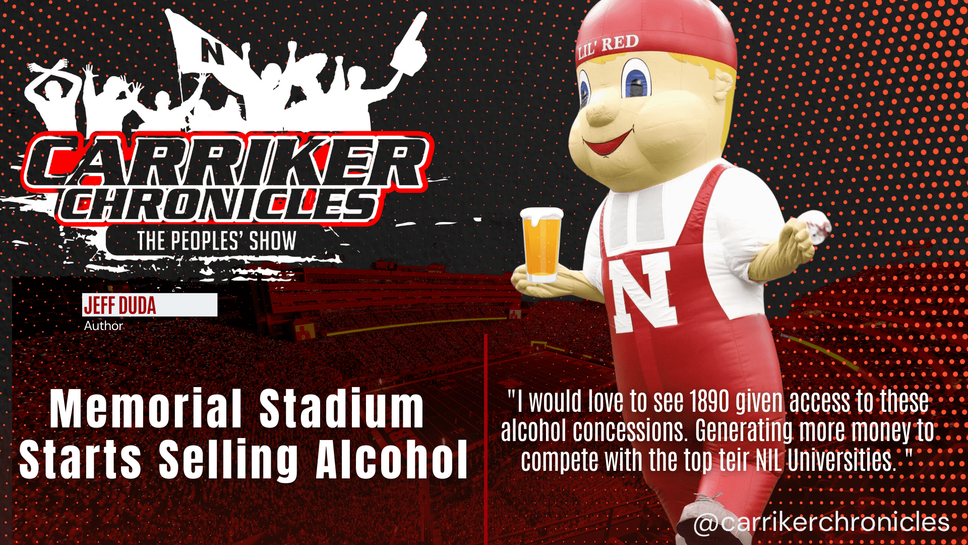 Memorial Stadium Starts Selling Alcohol