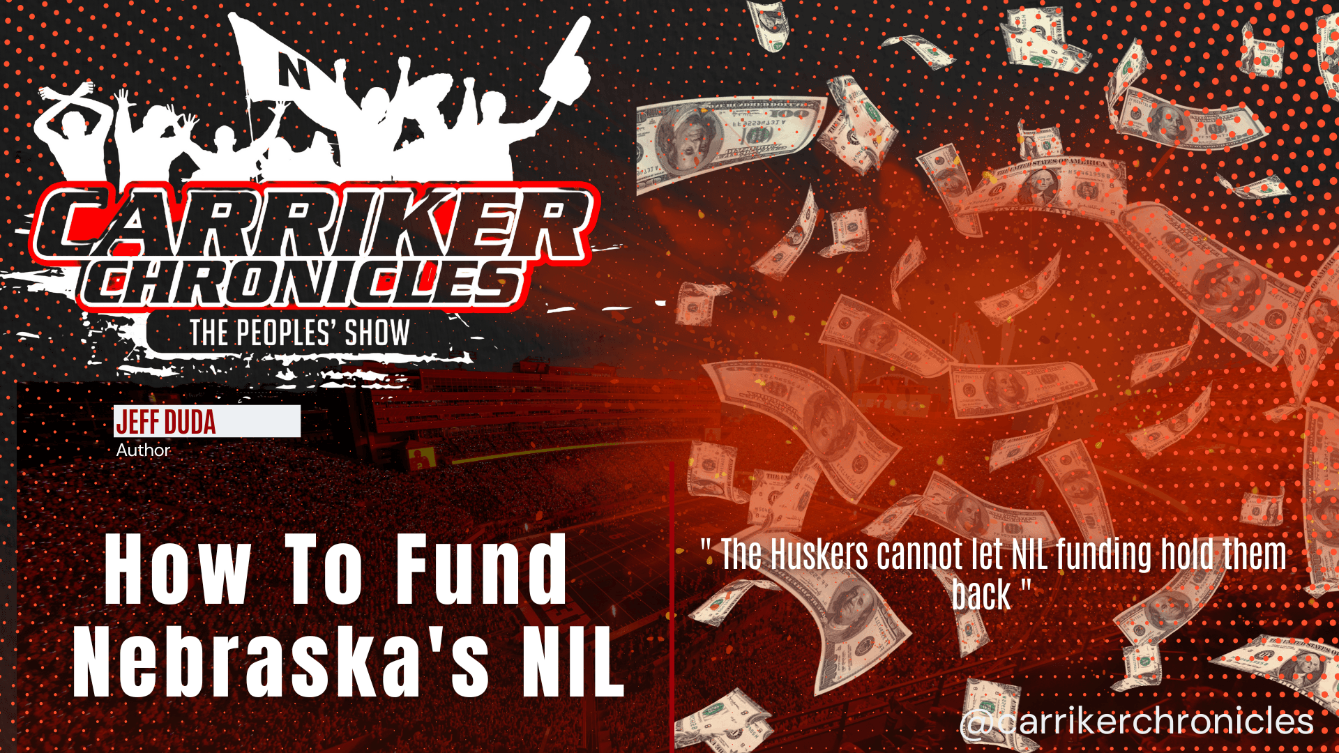 Hiw To Fund Nebraska’s NIL