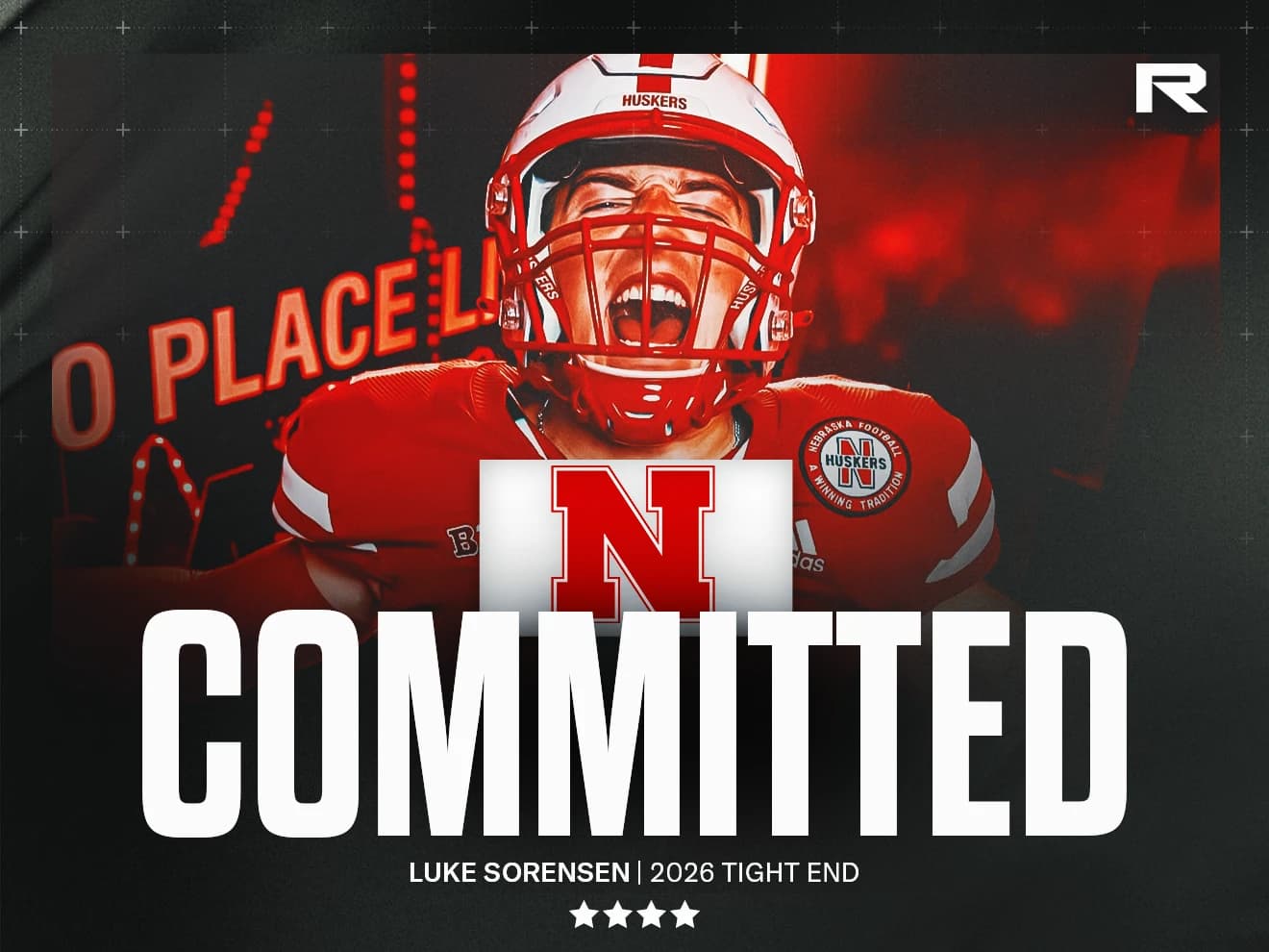Nebraska Lands Coveted 2026 TE