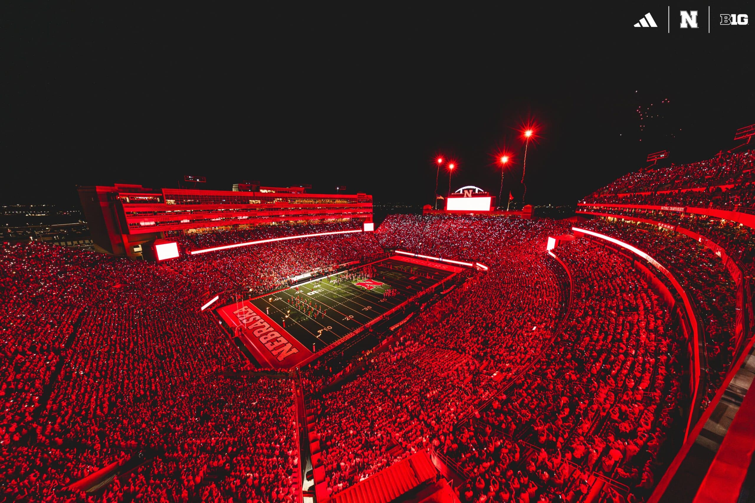 My Final Grades for Nebraska vs Akron