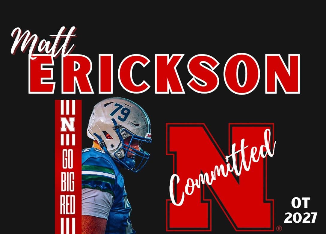 Nebraska Adds Monster 3 Star OL Recruit in 2027 Class