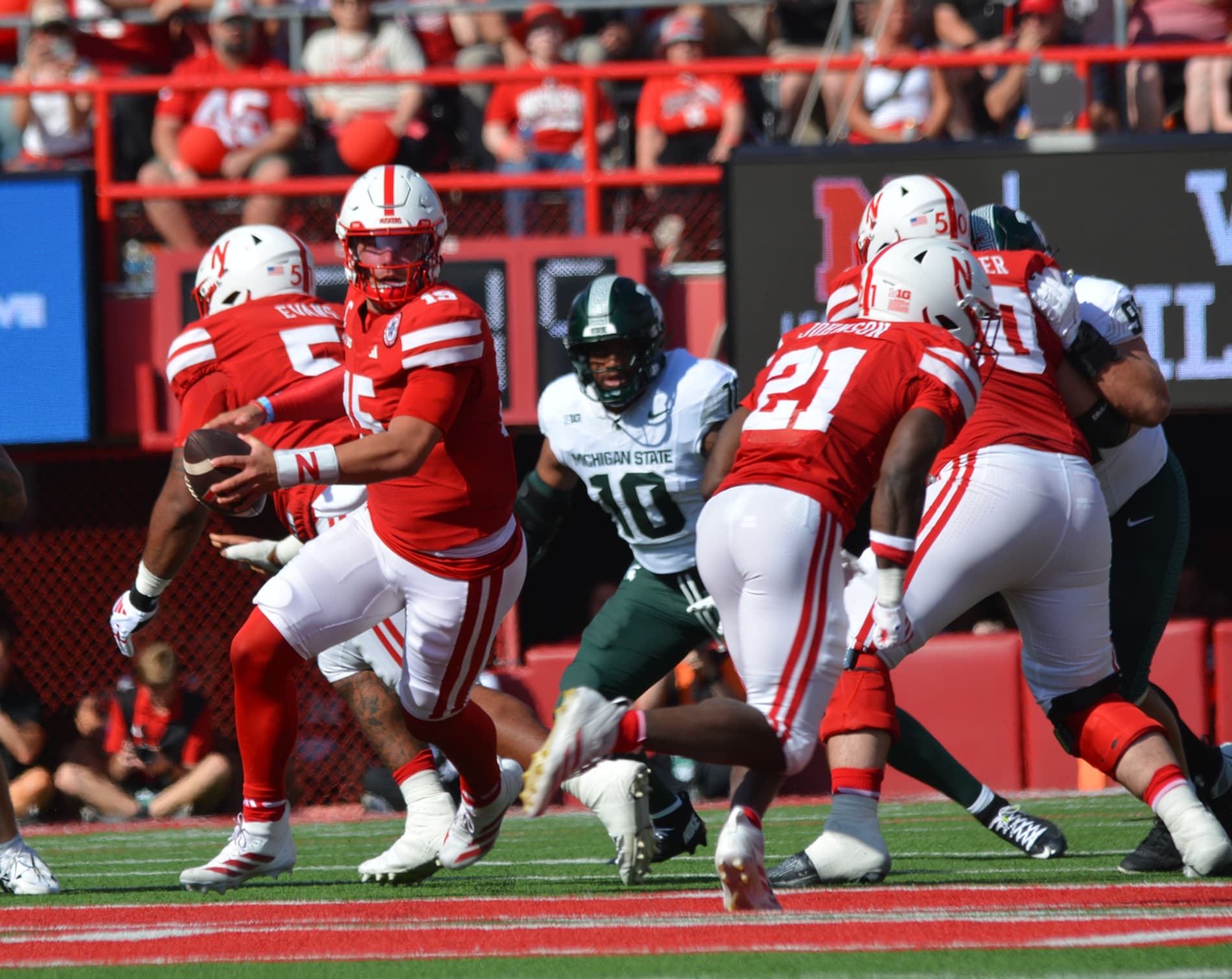 The Football Gods were Wearing Red on Saturday
