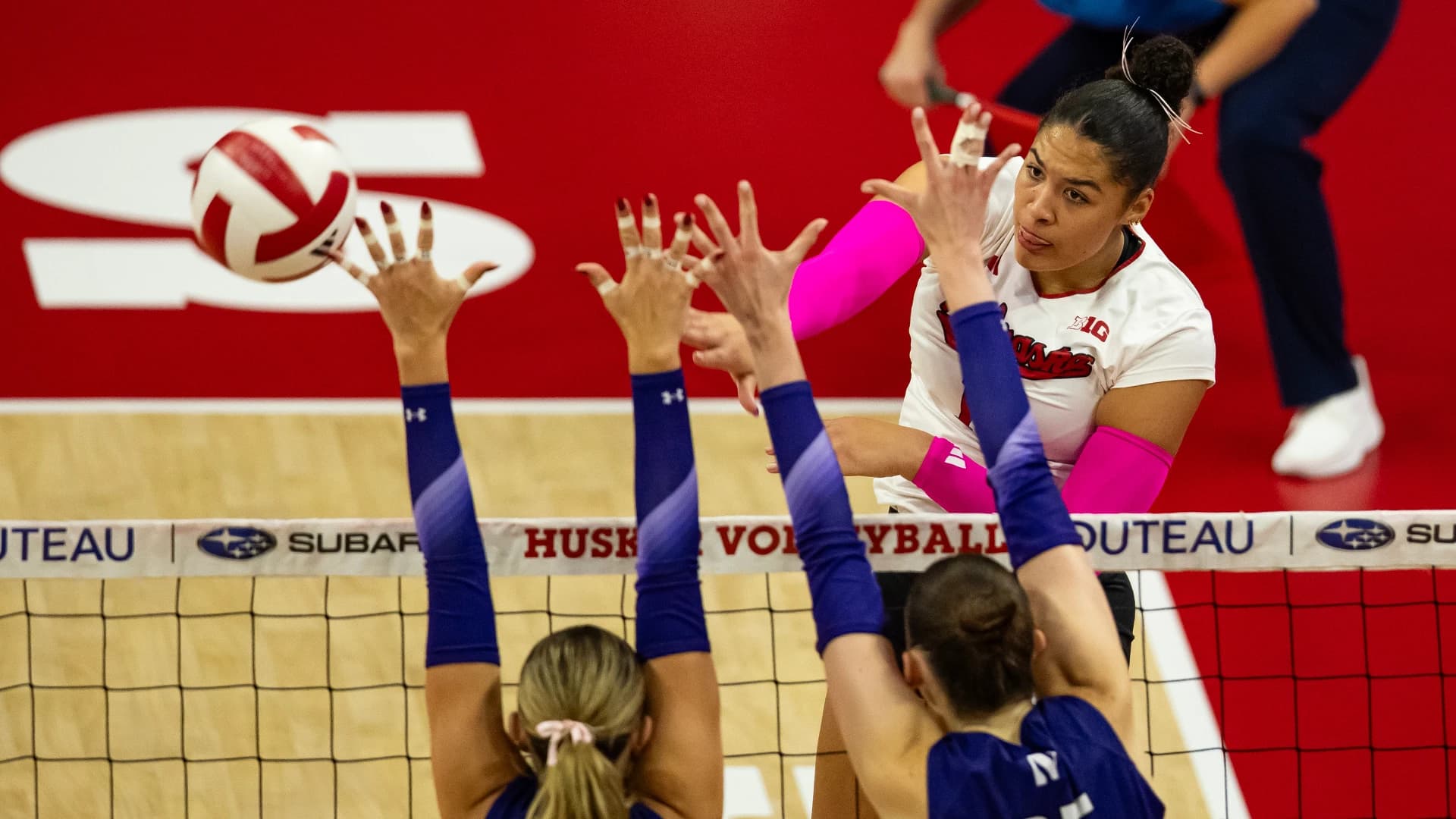 Nebraska VB Has Historic Night vs Northwestern